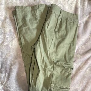 Womens Olive Green Cargo Pants